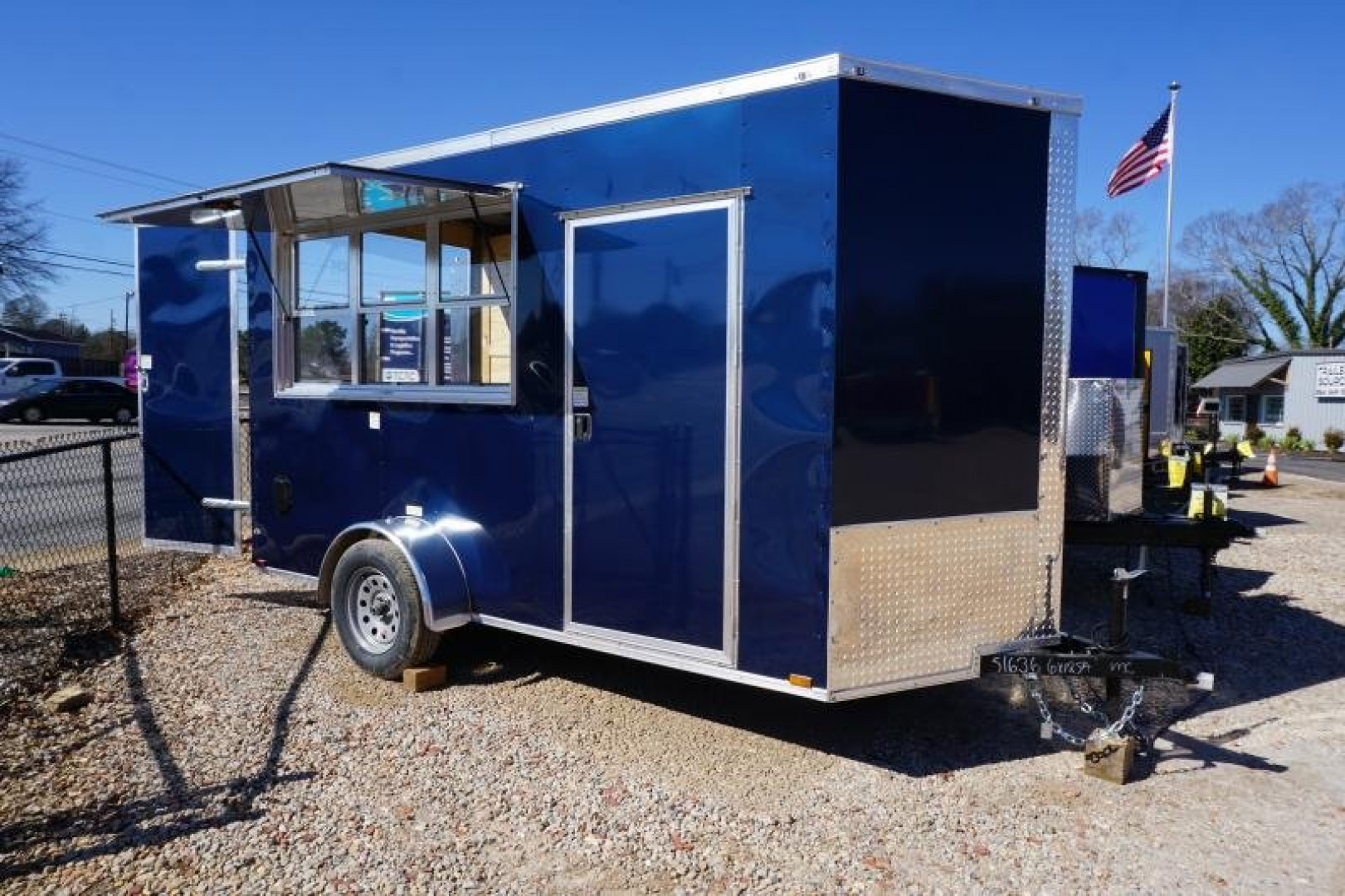 New Quality 6x12 SA Concession Trailer