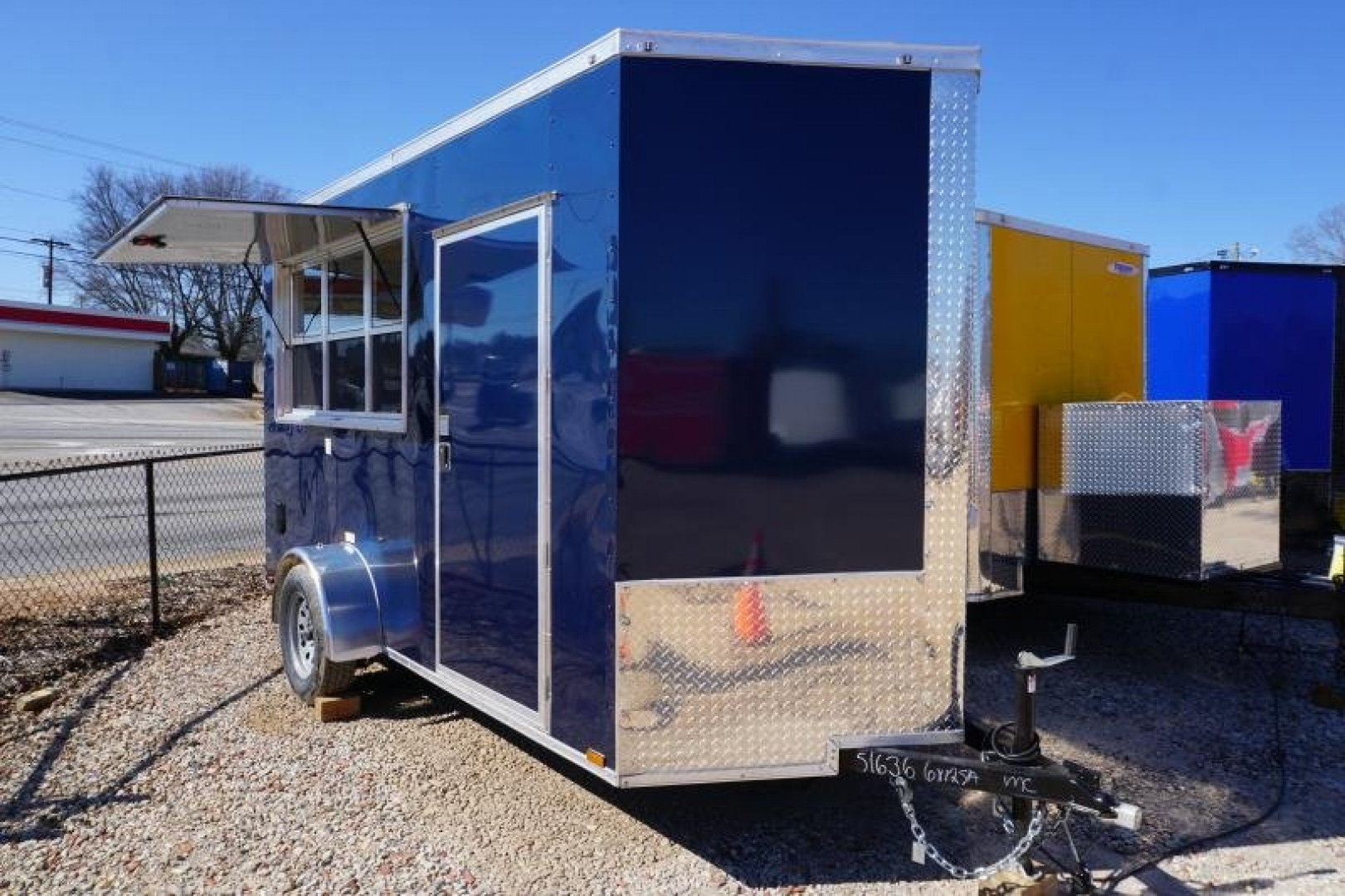 New Quality 6x12 SA Concession Trailer