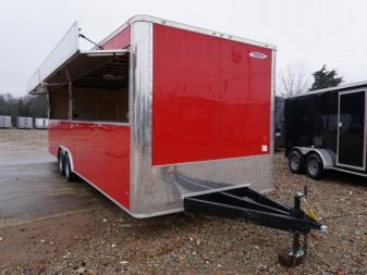 New Freedom 8.5x24 TA 7K Concession Trailer