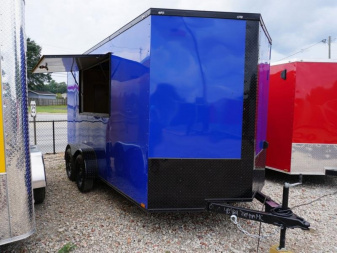 New Quality 7x14 TA 7K Concession Trailer