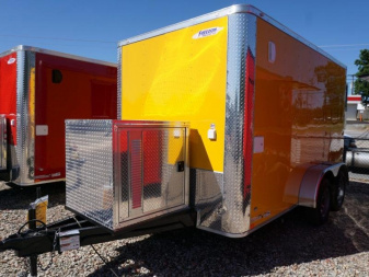 New Freedom 7x12 TA 7K Concession Trailer