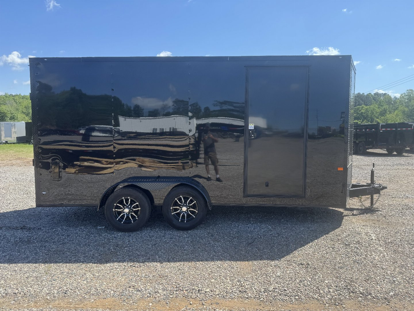 New 2025 Rock Solid Cargo 7 x 16 7k Enclosed Trailer