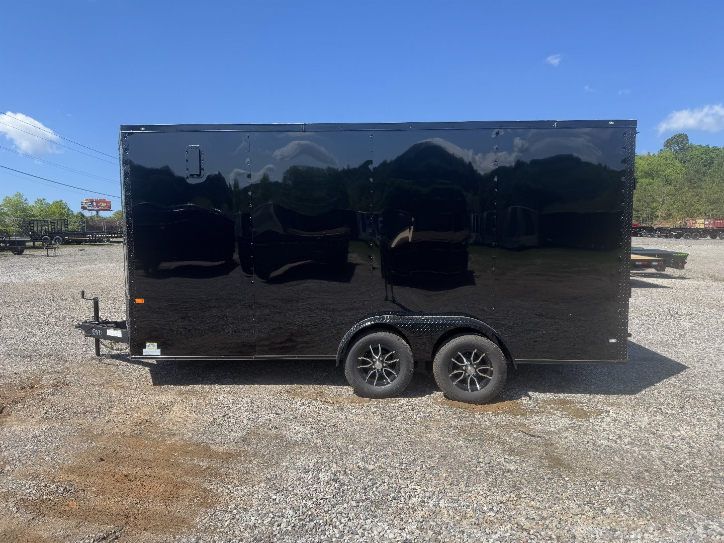 New 2025 Rock Solid Cargo 7 x 16 7k Enclosed Trailer