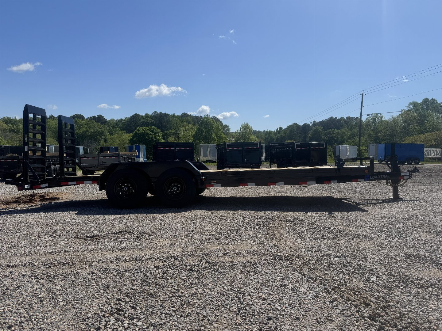 New 2025 Load Trail 7 X 22 14K Equipment Trailer