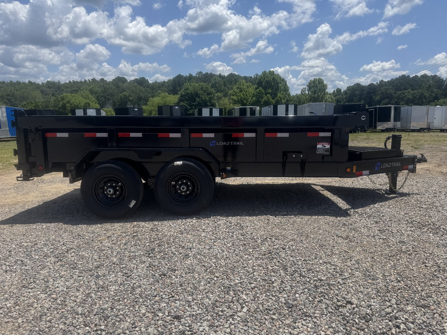 New 2025 Load Trail 7 X 14 14K Dump Trailer