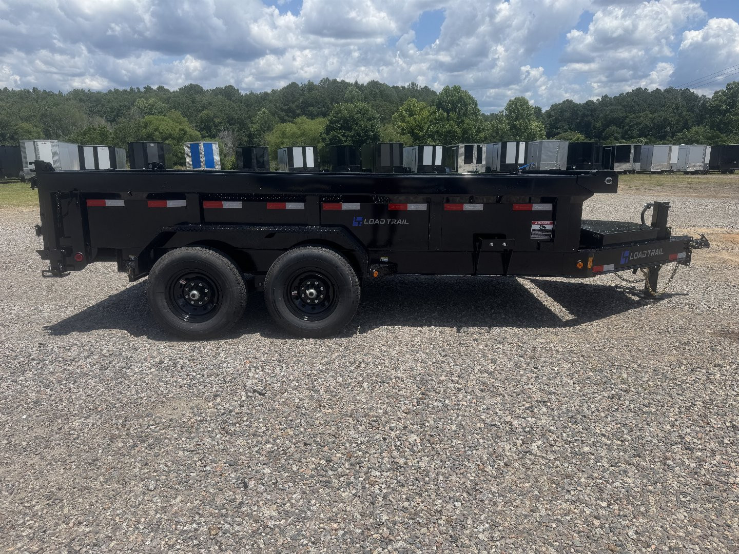 New 2025 Load Trail 7 X 14 14K Dump Trailer