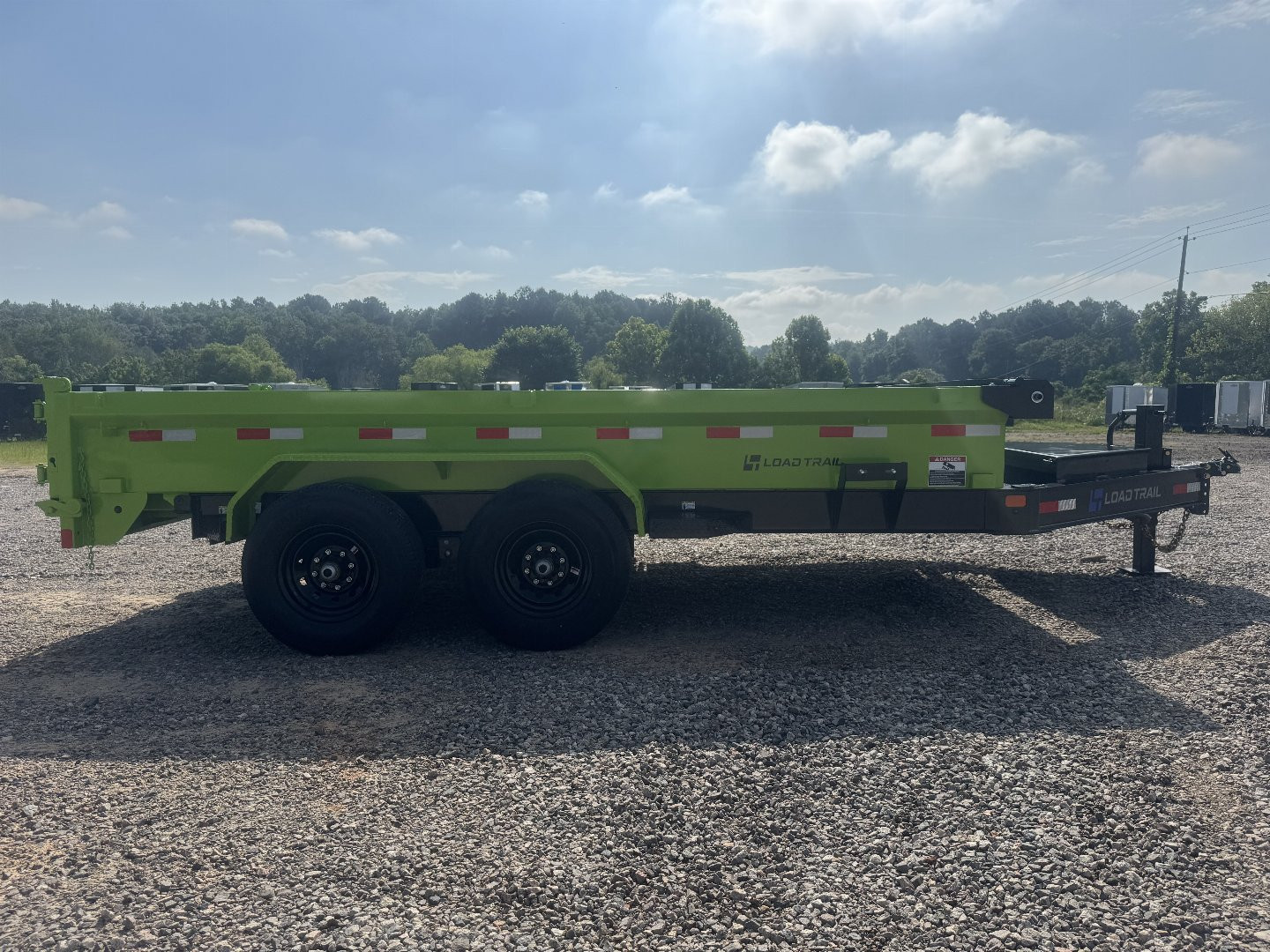 New 2025 Load Trail 7 X 14 14K Dump Trailer