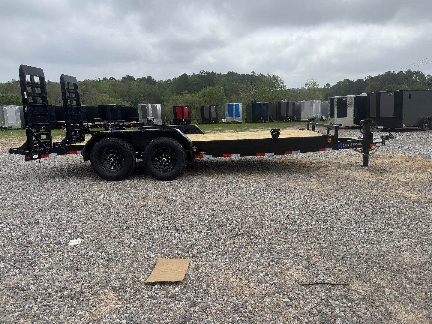New 2025 Load Trail 7 x 18 14k Equipment Trailer
