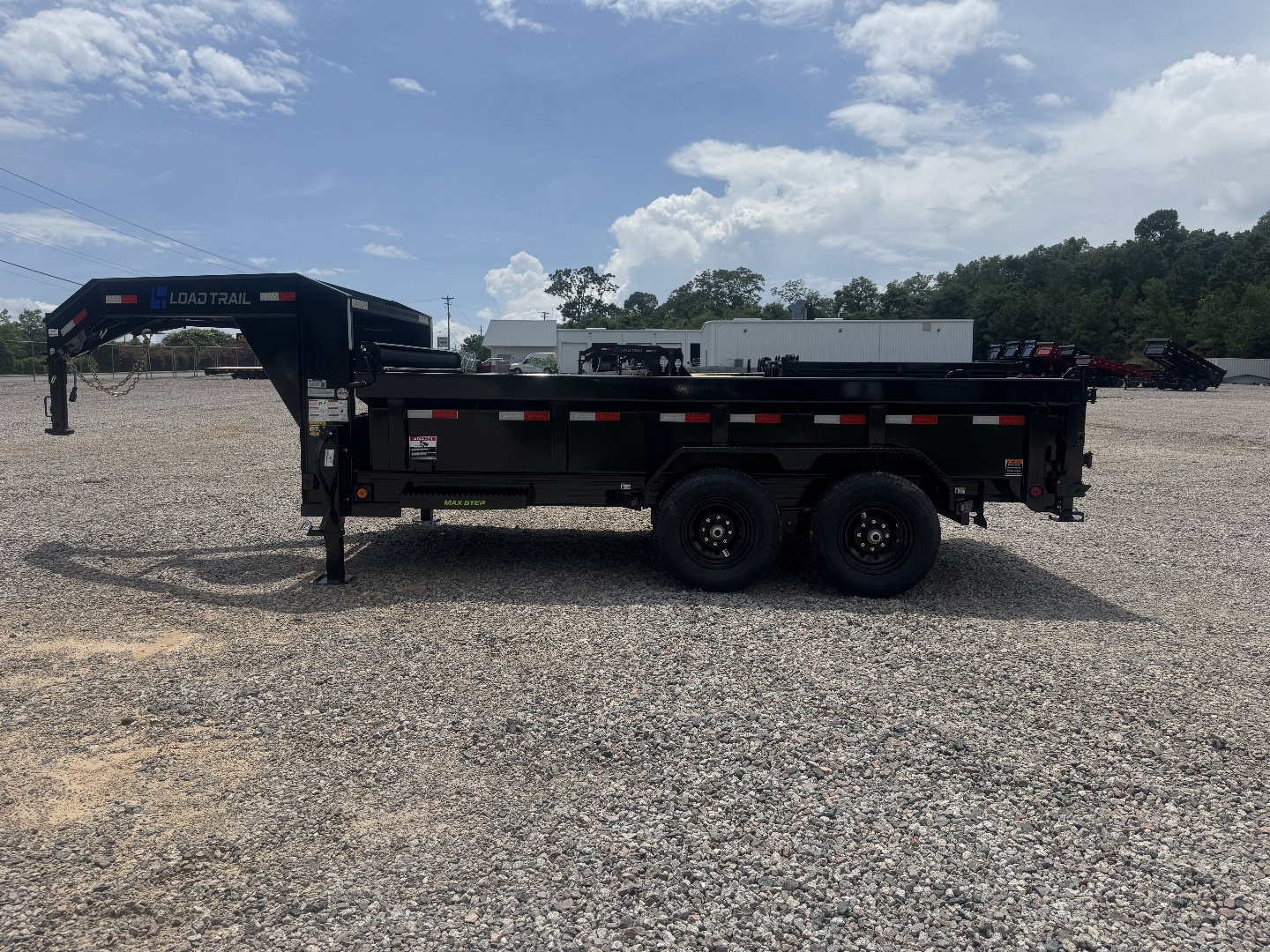 New 2025 Load Trail 7 X 14 14K Gooseneck Dump Trailer