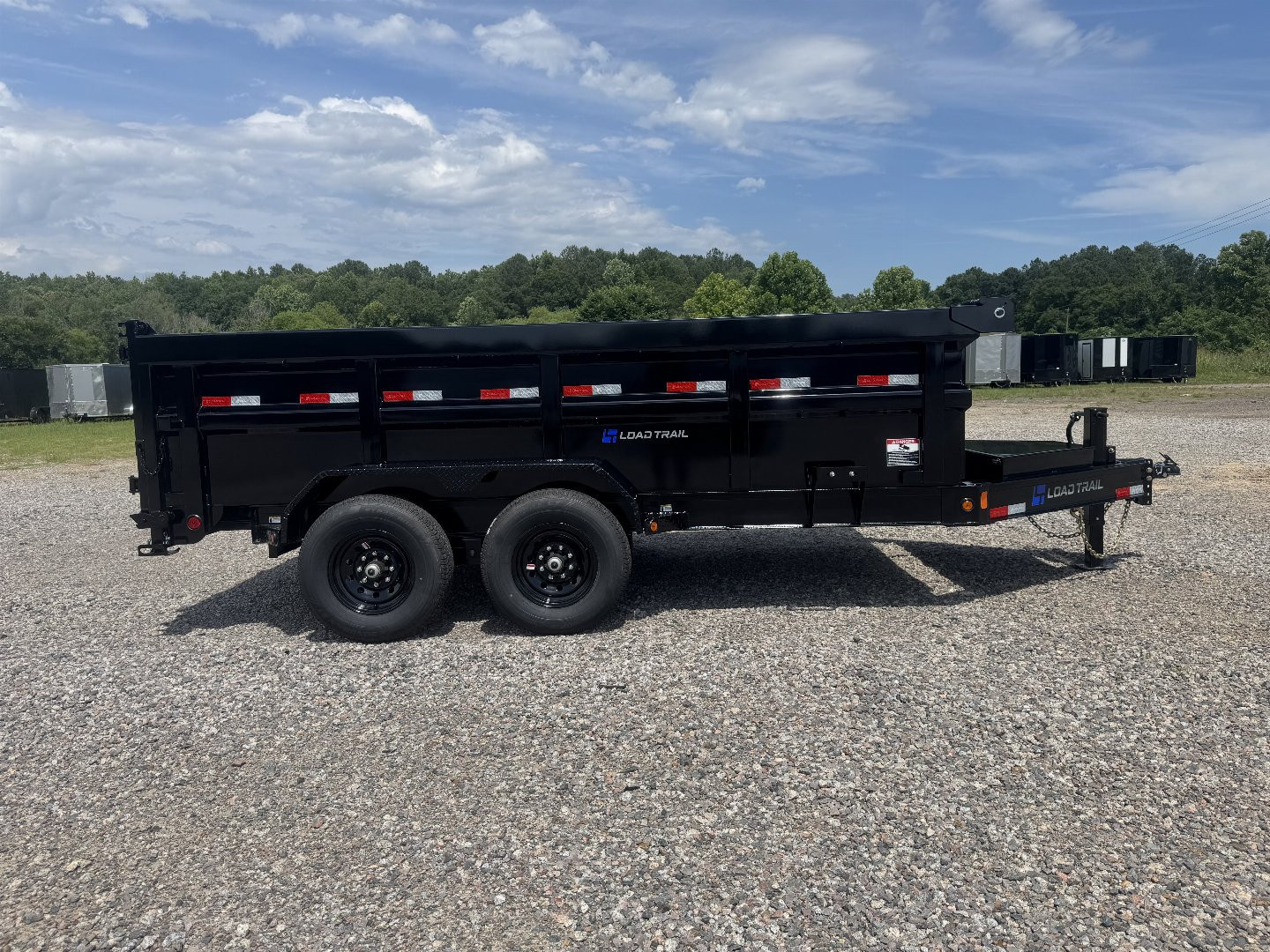 New 2025 Load Trail 7 x 14 14K Dump Trailer