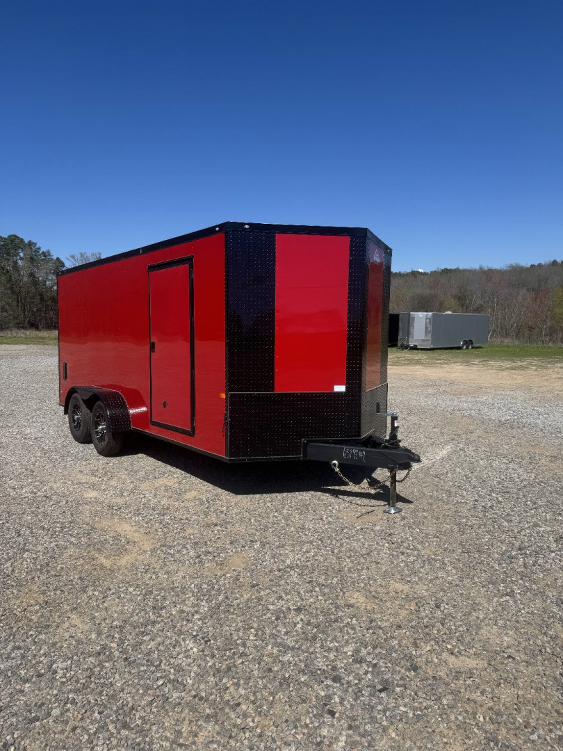 New 2025 rock solid cargo 7 x 16 7k Enclosed Trailer