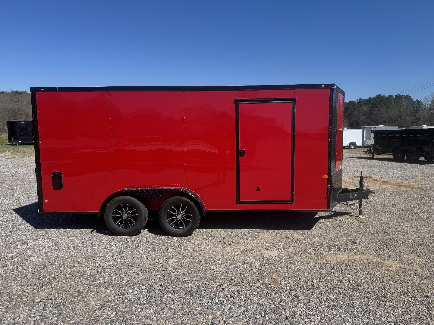 New 2025 rock solid cargo 7 x 16 7k Enclosed Trailer