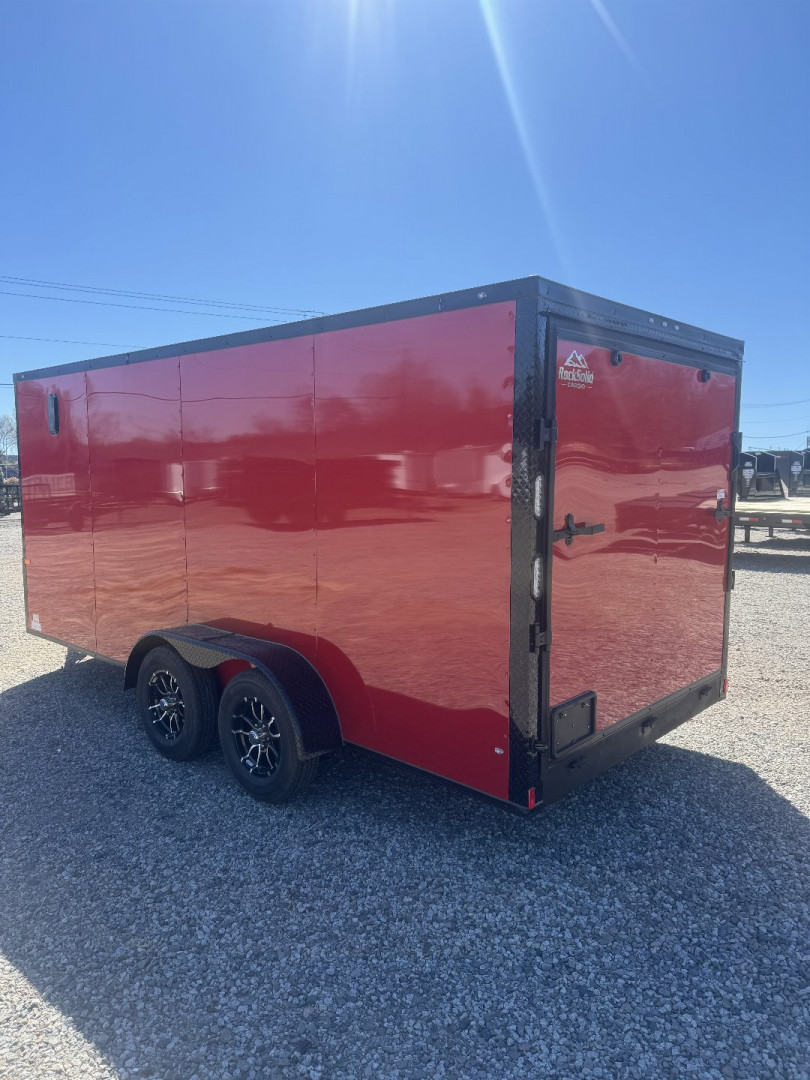 New 2025 rock solid cargo 7 x 16 7k Enclosed Trailer