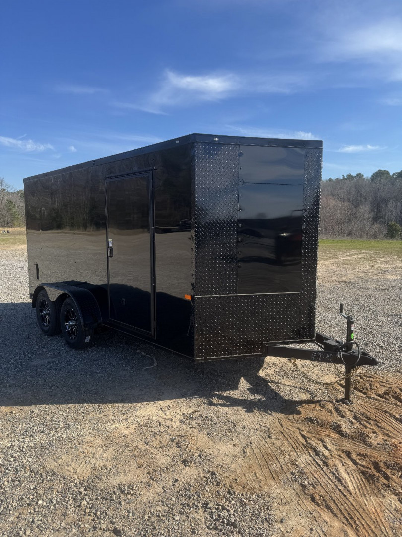 New 2025 Rock Solid Cargo 7 x 14 7K Enclosed Trailer