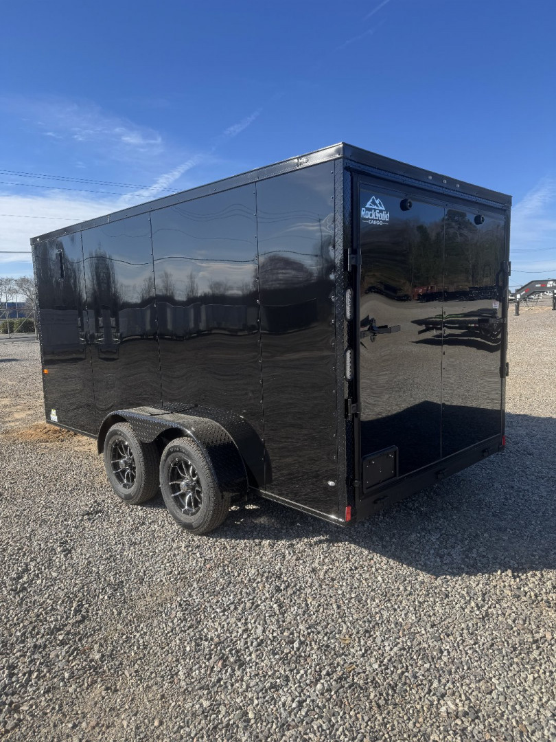 New 2025 Rock Solid Cargo 7 x 14 7K Enclosed Trailer