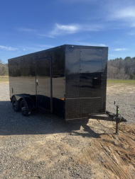 New 2025 Rock Solid Cargo 7 x 14 7K Enclosed Trailer