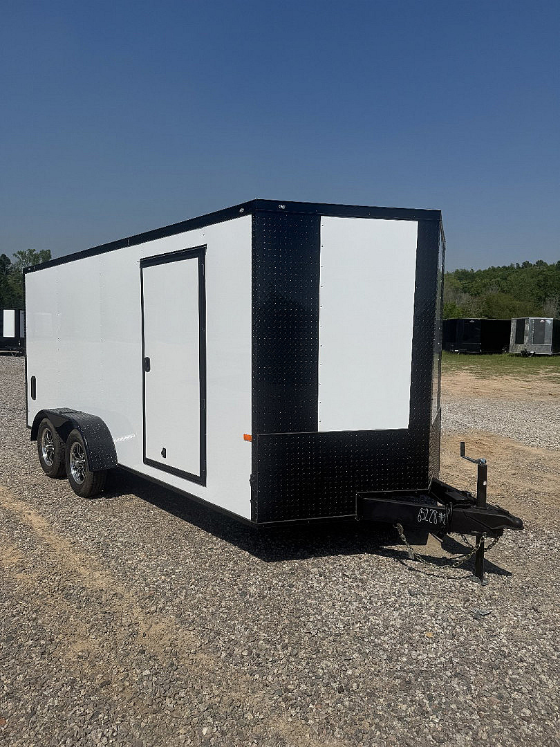 New 2025 Rock Solid Cargo 7 x 16 7k Enclosed Trailer