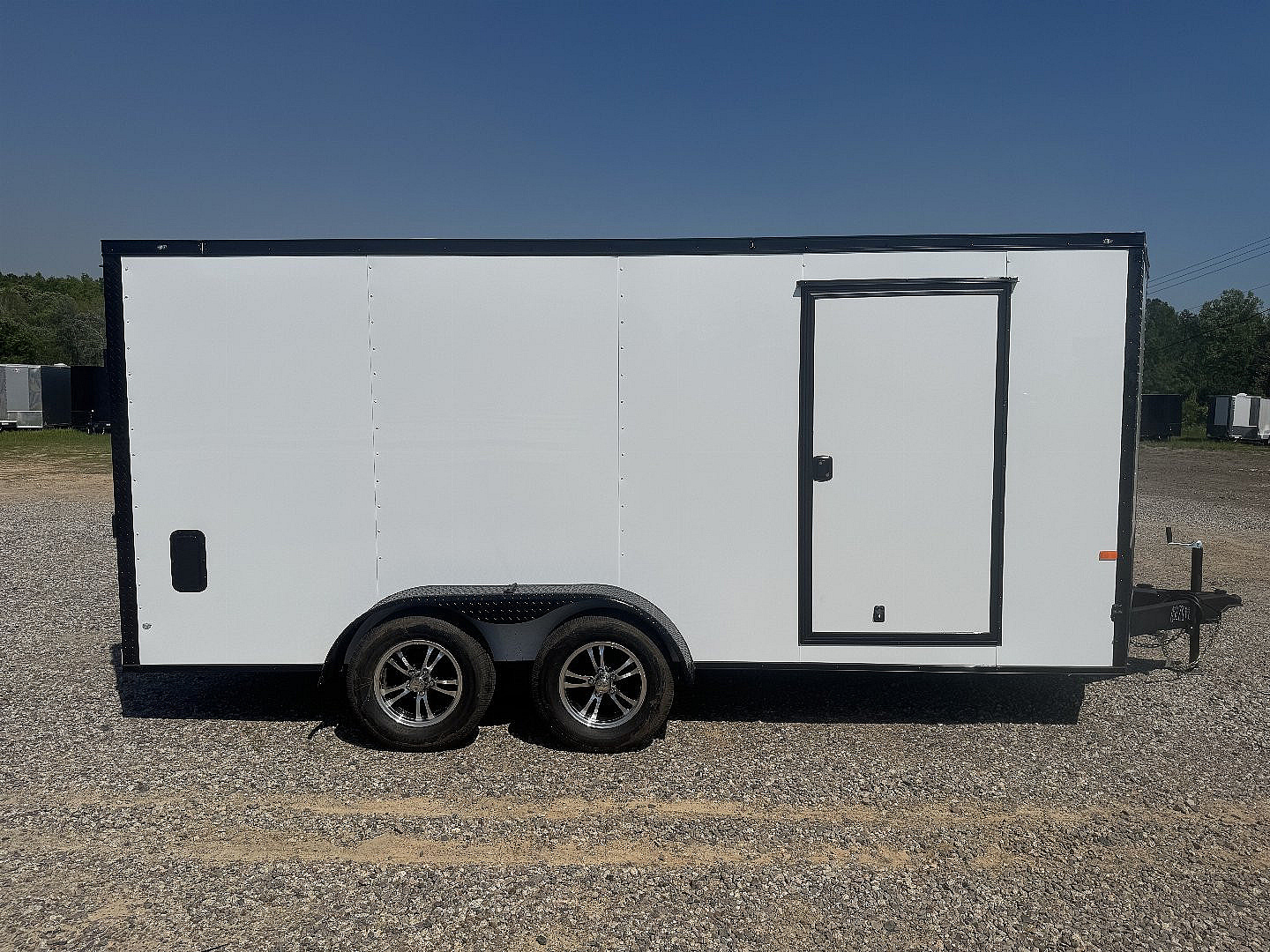 New 2025 Rock Solid Cargo 7 x 16 7k Enclosed Trailer