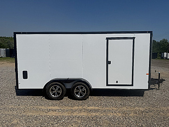 New 2025 Rock Solid Cargo 7 x 16 7k Enclosed Trailer