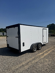 New 2025 Rock Solid Cargo 7 x 16 7k Enclosed Trailer