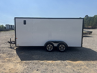 New 2025 Rock Solid Cargo 7 x 16 7k Enclosed Trailer