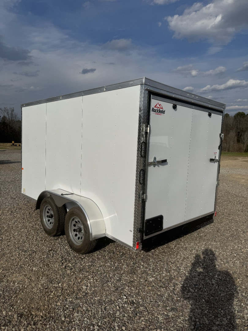 New 2025 Rock Solid Cargo 7 X 12 7K Enclosed Trailer