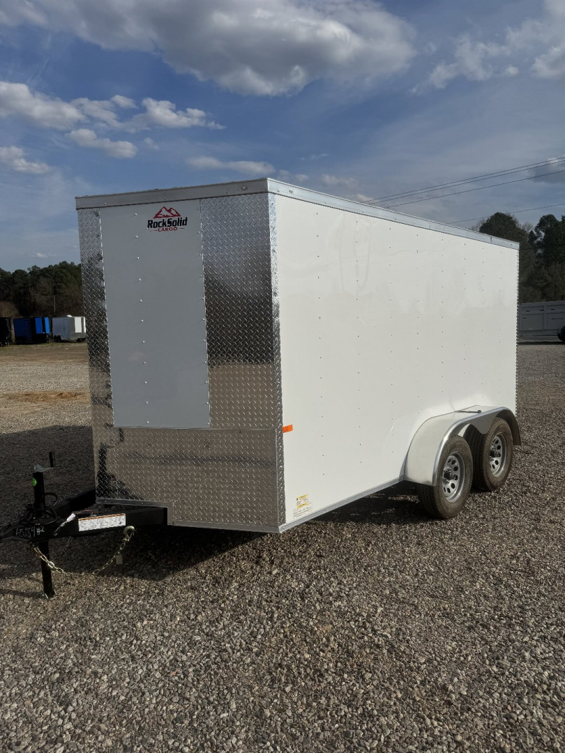 New 2025 Rock Solid Cargo 7 X 12 7K Enclosed Trailer