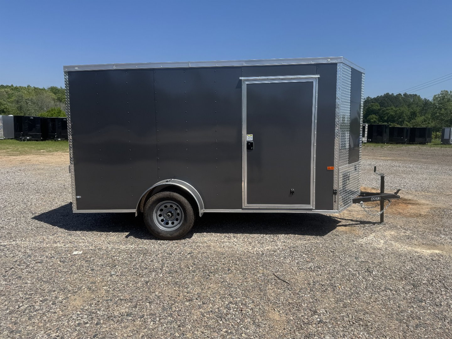 New 2025 Rock Solid Cargo 6 x 12 3k Enclosed Trailer