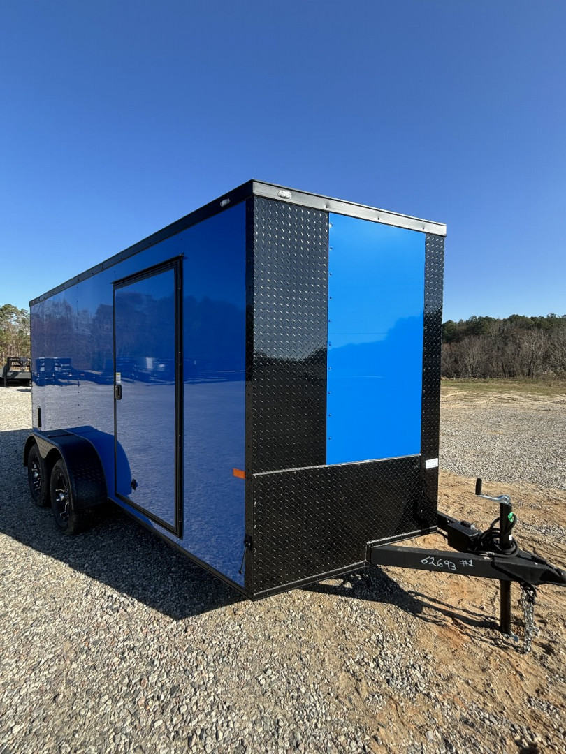 New 2025 Rock Solid Cargo 7 X 14 7K Enclosed Trailer
