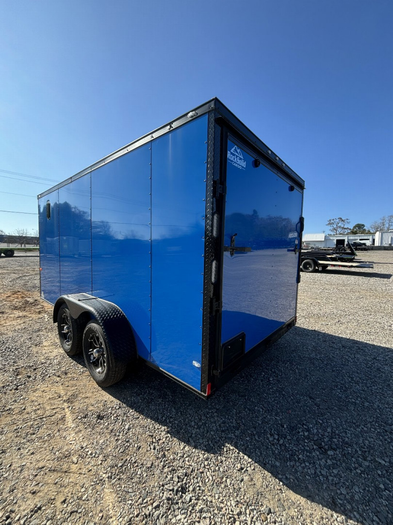 New 2025 Rock Solid Cargo 7 X 14 7K Enclosed Trailer