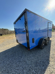 New 2025 Rock Solid Cargo 7 X 14 7K Enclosed Trailer