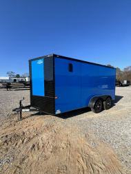 New 2025 Rock Solid Cargo 7 X 14 7K Enclosed Trailer