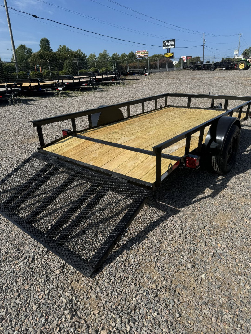 New 2025 L&O 12 x 6.5 3k Utility Trailer