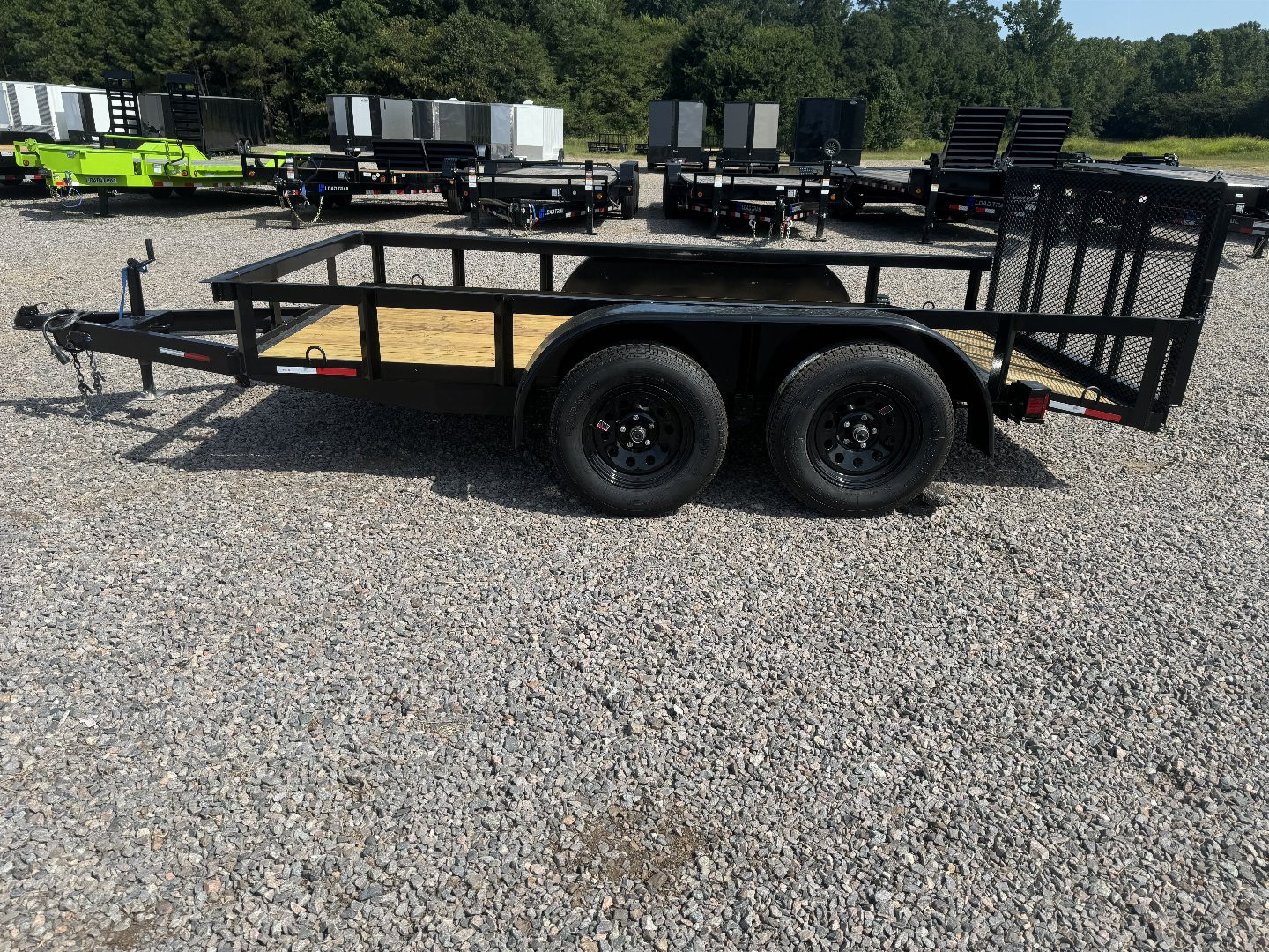 New 2025 L&O 12 x 6.5 7K Utility Trailer