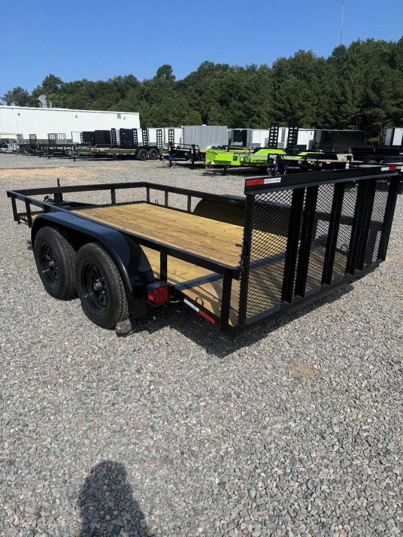 New 2025 L&O 12 x 6.5 7K Utility Trailer