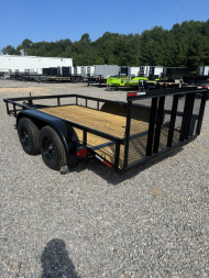 New 2025 L&O 12 x 6.5 7K Utility Trailer