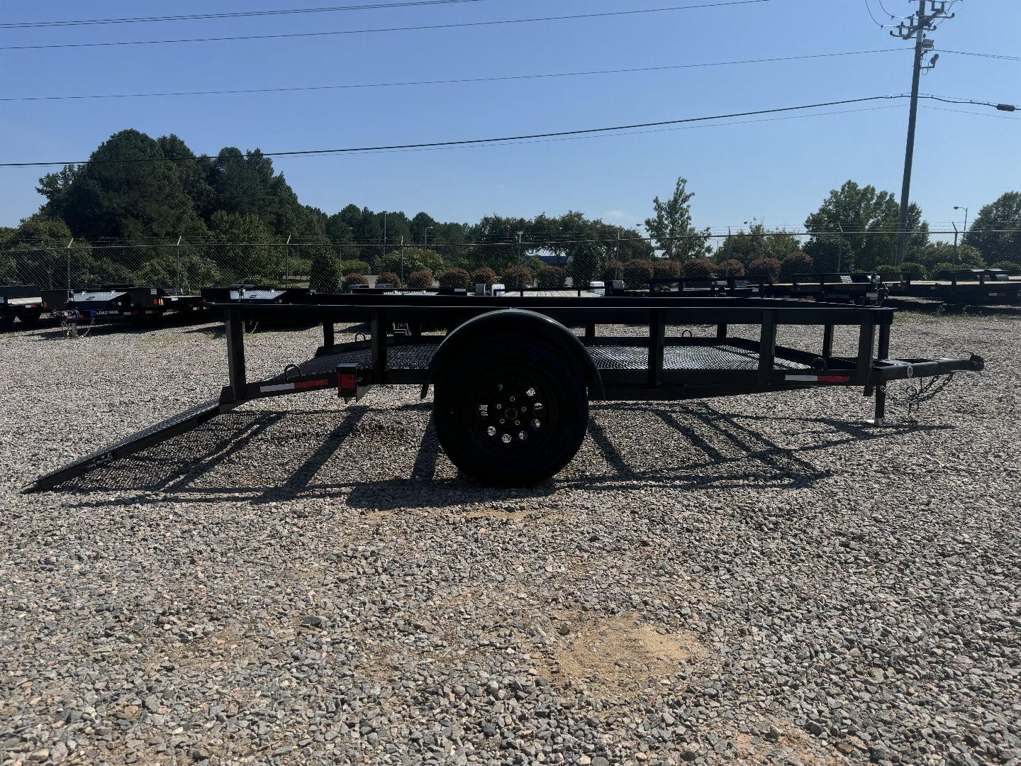 New 2025 L&O 12 X 6.5 3K Utility Trailer