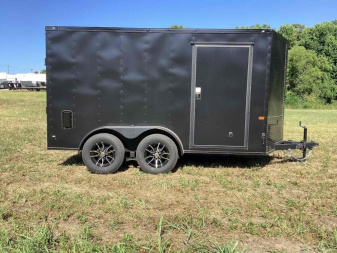 New 2024 Rock Solid Cargo 6ft x 12ft 7k Enclosed Trailer