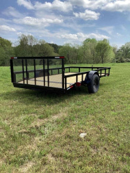 New 2024 L&O 82" x 12' Utility Trailer
