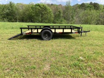 New 2024 L&O 82" x 12' Utility Trailer