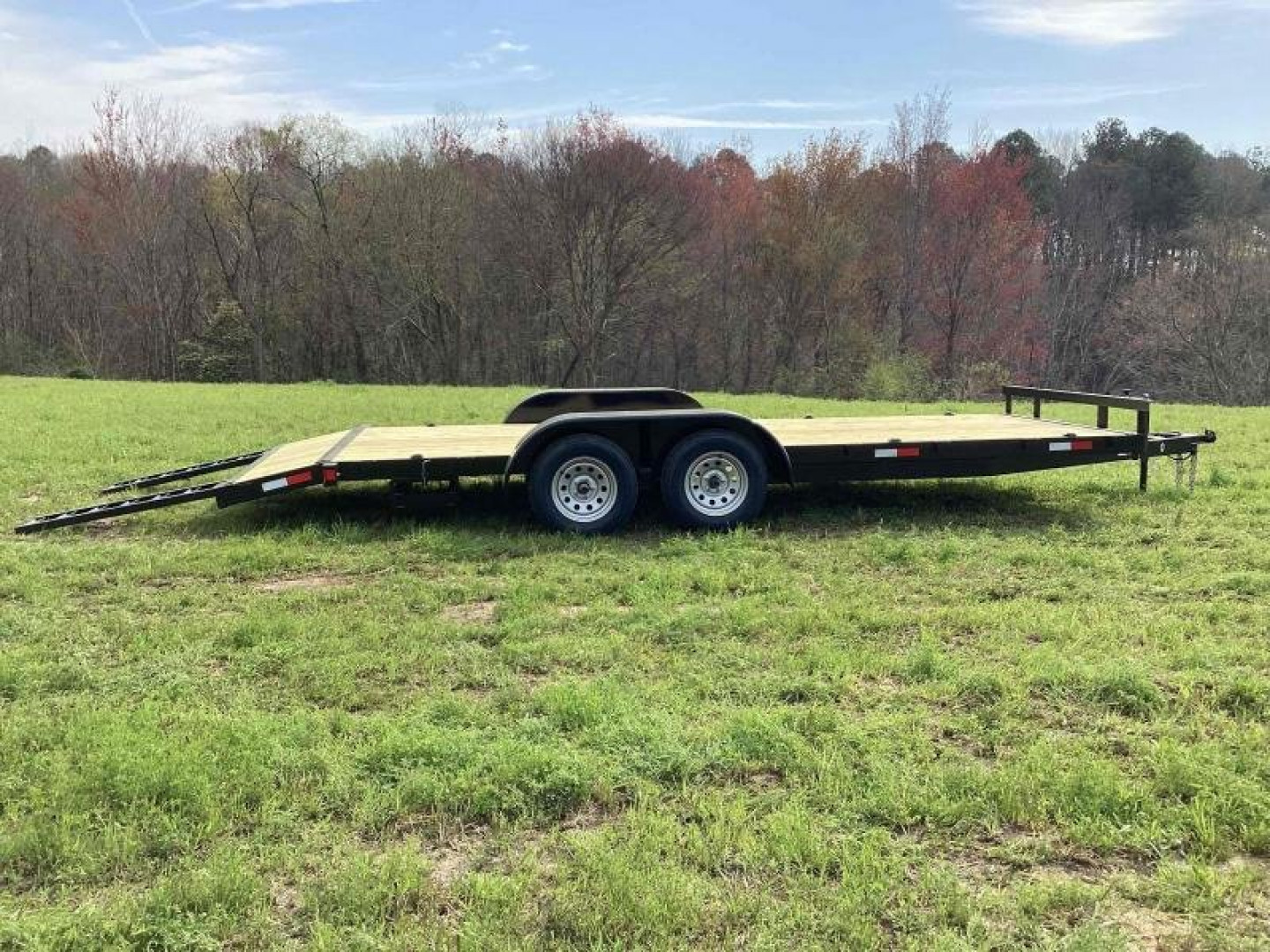 New 2024 L&O 82" x 20' Equipment Trailer