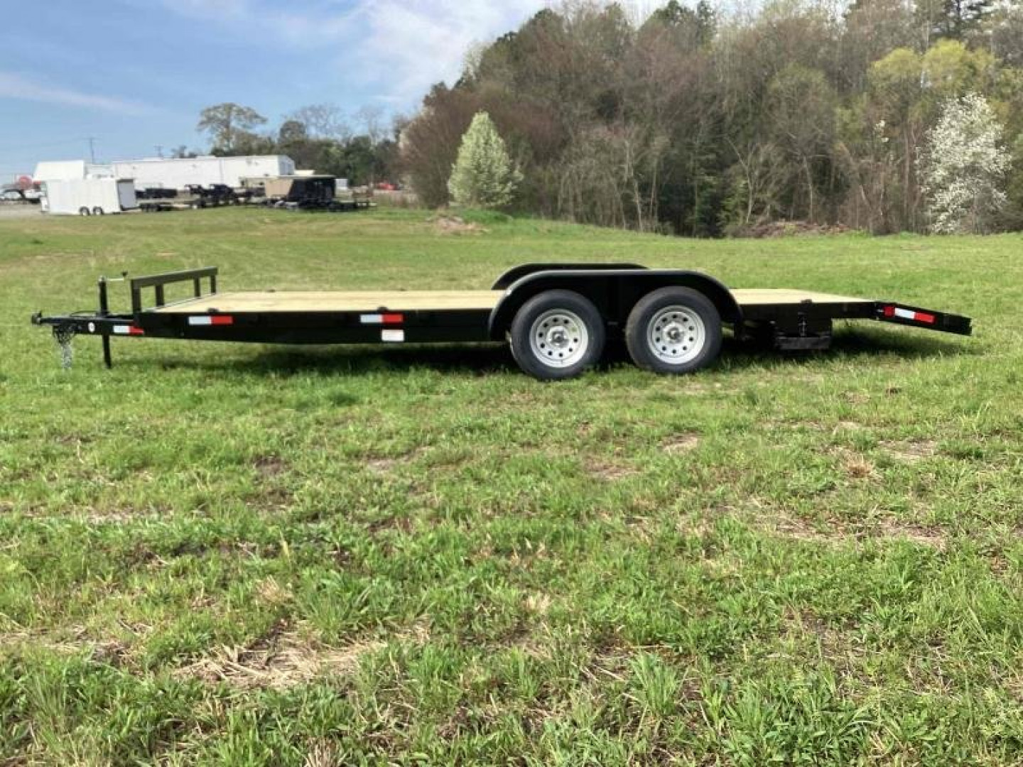 New 2024 L&O 82" x 20' Equipment Trailer