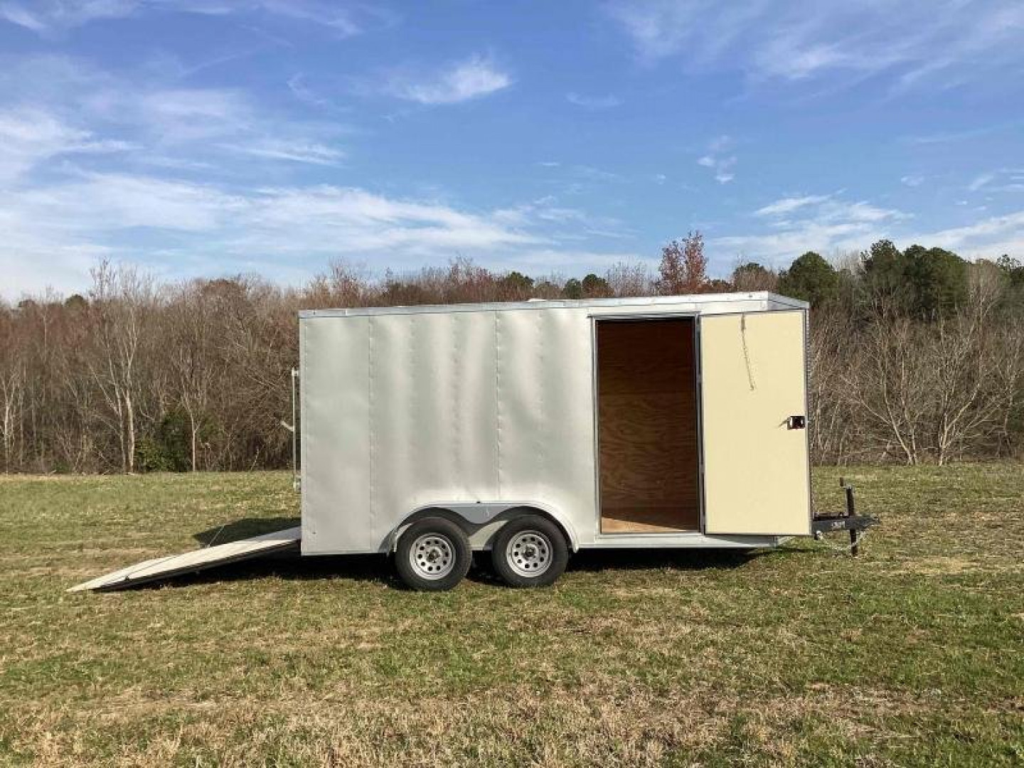 New 2024 Rock Solid Cargo 7 X 14 Tandem Axle Enclosed Trailer