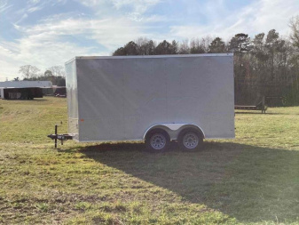 New 2024 Rock Solid Cargo 7 X 14 Tandem Axle Enclosed Trailer