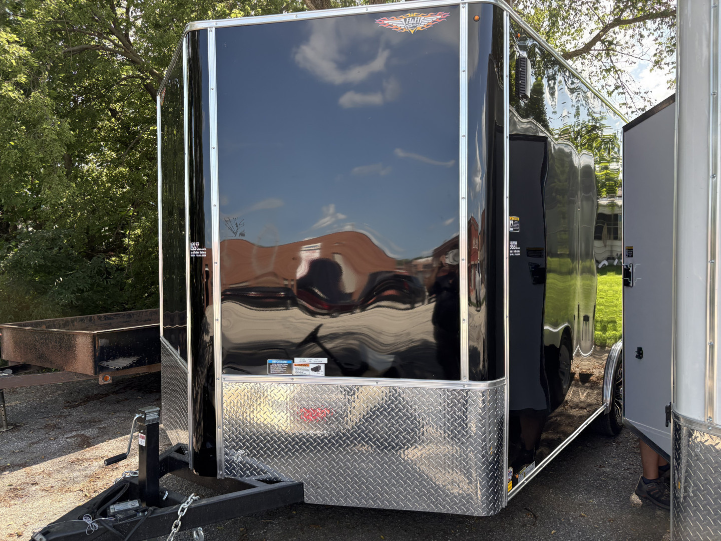 New 2025 H&H 8'5" x 16'x84" 10K Cargo Trailer