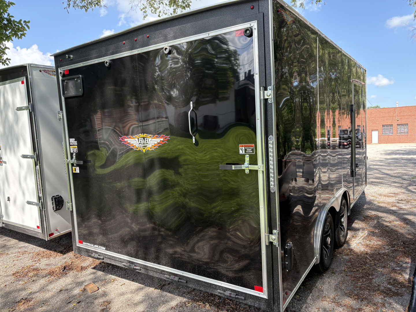 New 2025 H&H 8'5" x 16'x84" 10K Cargo Trailer