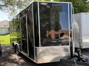 New 2025 H&H 8'5" x 16'x84" 10K Cargo Trailer