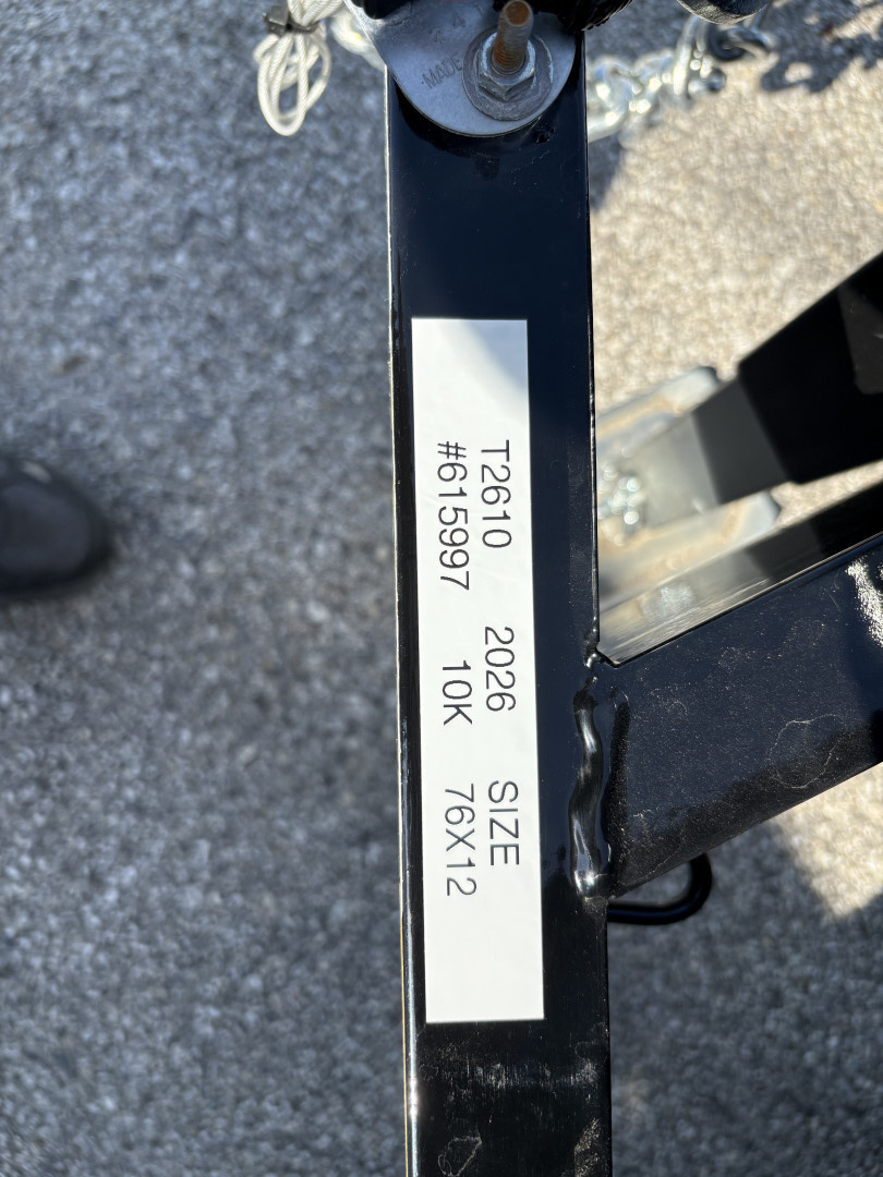 New 2026 H&H Trailers H7612UD-24-100 Dump Trailer