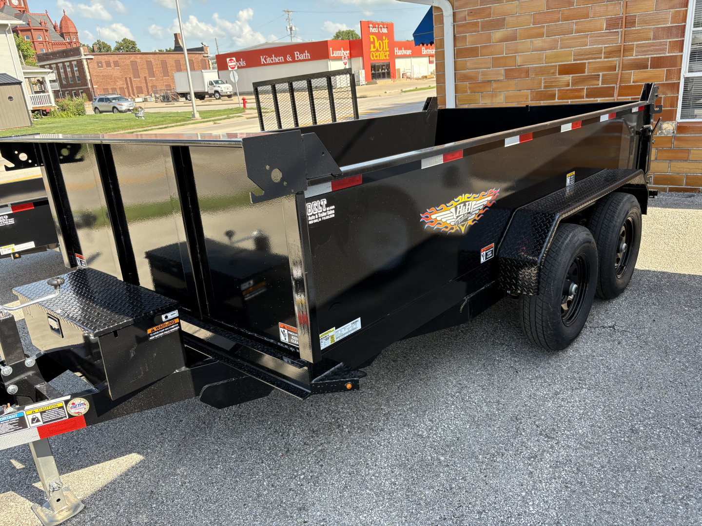 New 2026 H&H Trailers H7612UD-24-100 Dump Trailer