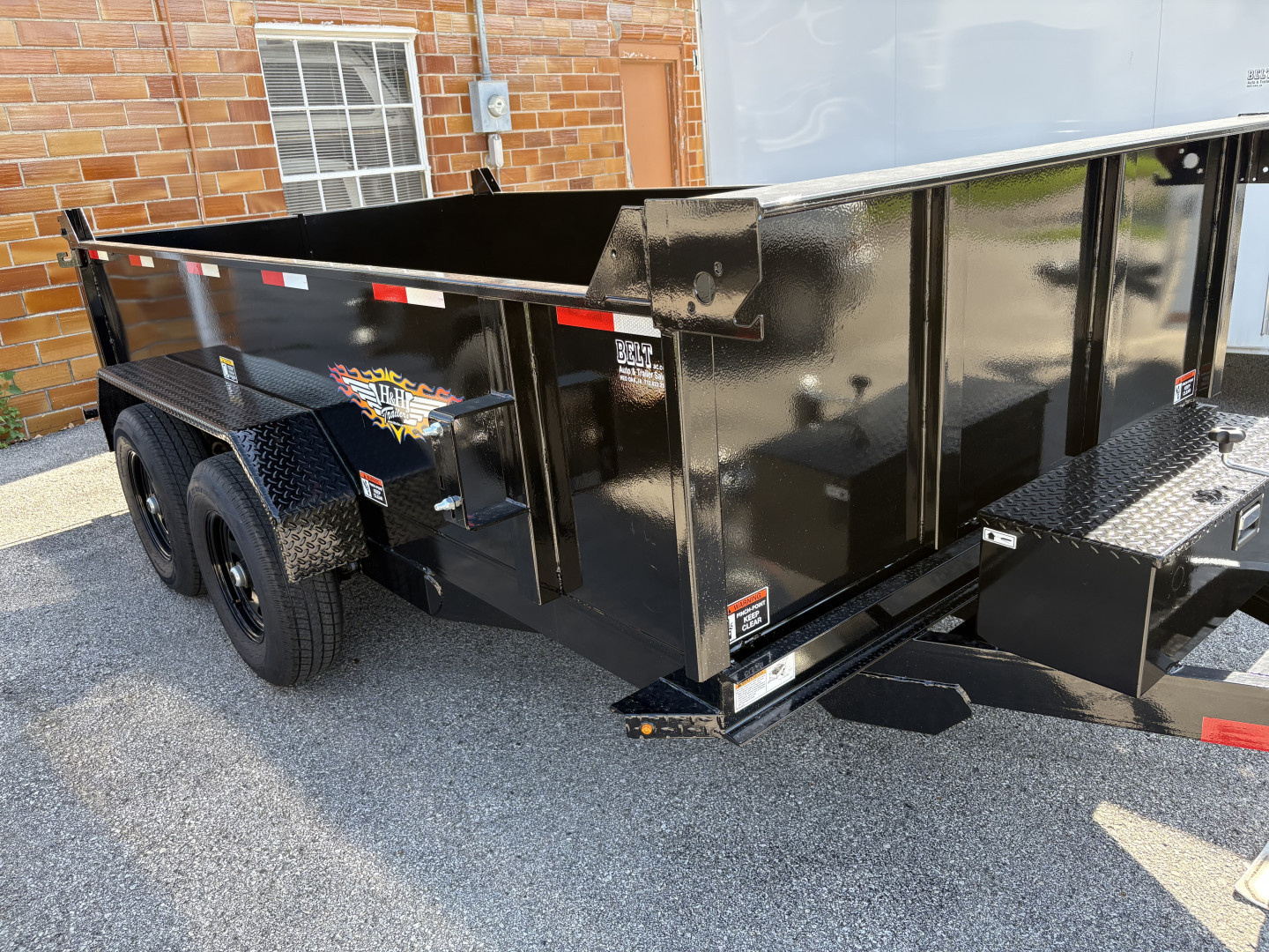 New 2026 H&H Trailers H7612UD-24-100 Dump Trailer